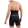 thumbnail image 5 of Compression Underwear Shorts for Men Shapewear High-Rise Tummy Control Bodybuilding Gym Workout Shorts Black, Size M, 5 of 9