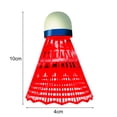 thumbnail image 3 of LJNYFDC Nylon Plastic Ball Badminton 3/6Pcs Luminous Badminton Balls Set Nylon Sport Badminton for Children and Adults Colorful Light Up LED Shuttlecocks, 3 of 6