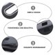 thumbnail image 2 of Tenedor de tejido de tela de cuero de visera para automóvil creativo 1pc accesorio de papel de papel de cuero para coche, 2 of 5