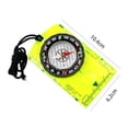 thumbnail image 4 of LJNYFDC Lightweight Compass 2Pcs Orienteering Compass Waterproof Compact Size High Sensitivity Navigation Compass for Accurate Positioning Essential Outdoor Adventure Gear, 4 of 6