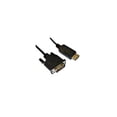 thumbnail image 2 of 4XEM - Adapter cable - dual link - DisplayPort (M) to DVI-D (M) - 6 ft, 2 of 4