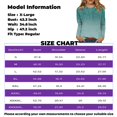 thumbnail image 3 of Topvent Women's Fashion Casual Round Neck Long Sleeve Printed T-Shirt Top, 3 of 5