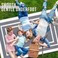 thumbnail image 5 of Smiry Outdoor Rugs 6x9, Waterproof Plastic Straw Indoor Outdoor Mat for Patio, RV Camping, Deck,Porch, Grey & White, 5 of 6