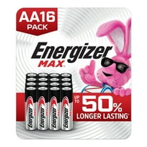 Energizer MAX AA Batteries (16 Pack), Double A Alkaline Batteries