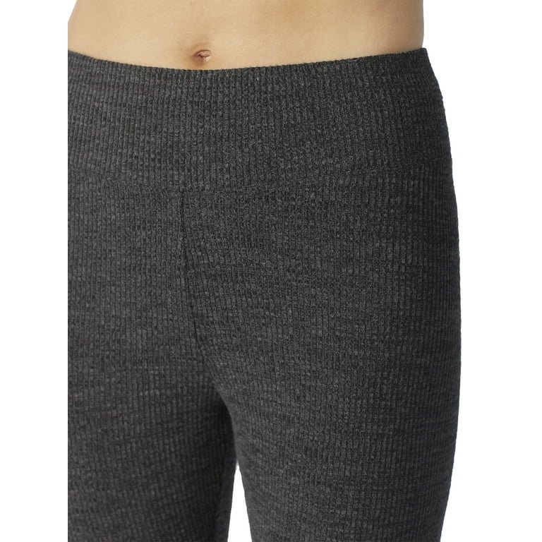 ClimateRight by Cuddl Duds Women's Brushed Sweater Knit Warm Underwear  Legging 