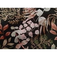 thumbnail image 4 of oneOone Cotton Poplin Black Fabric Leaves Sewing Material Print Fabric By The Yard 56 Inch Wide, 4 of 4