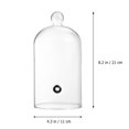 thumbnail image 2 of Smoking Dome Cover Cloche Lid Glass Infuser Drinks Bell Jar Display Cup Cocktail Cold, 2 of 6