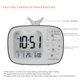 thumbnail image 5 of Reloj Despertador Para Niños, Reloj Electrónico Lcd, Reloj Despertador De Mesita De Noche Para Estudiantes, Reloj Inteligente Fotosensible, Reloj Despertador Digital Con Forma De Tv Sweethay HA018270-00, 5 of 7