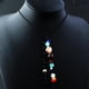 thumbnail image 1 of Fiudx Collar para Mujer, Diseño de Cuentas de Aleación con Un Universo Sinuoso, Elegante Accesorio de Moda En Negro y Dorado, Perfecto para Uso Informal o Formal, Regalo Ideal para Mujeres, Producto, 1 of 6