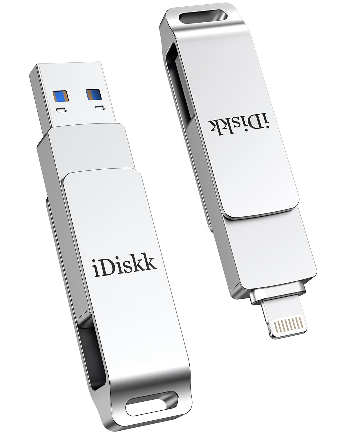 iDiskk MFi Certified 64GB Flash Drive for iPhone/iPad/Mac photo 3