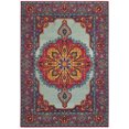 thumbnail image 1 of Oriental Weavers Bohemian 3339M Blue, Purple 3'10" x 5'5" Rug, 1 of 3