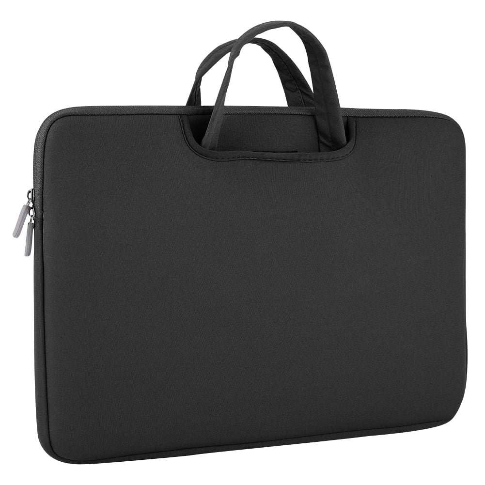 Black/Grey Foam + Cloth Singlelayer Simple 11'' 14'' 15.6'' Laptop Bag, Laptop Bag, For Laptop
