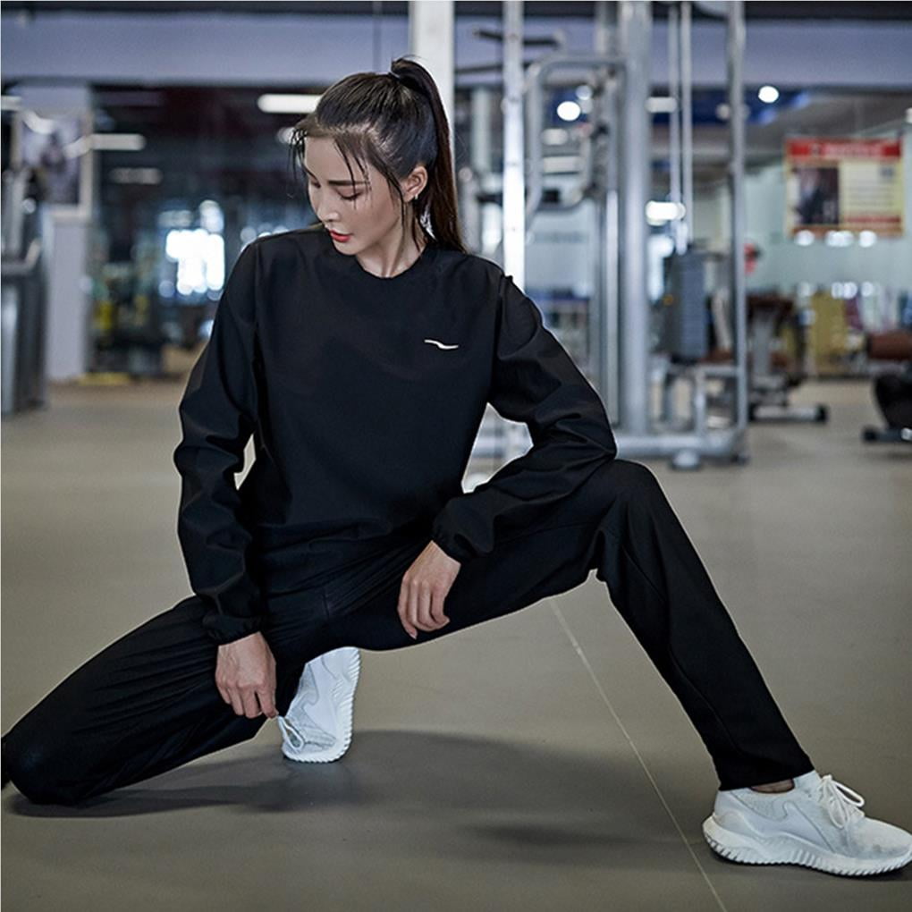 stanreset Fitness Sauna Suit Women Tops Pants Suit Gym Workout