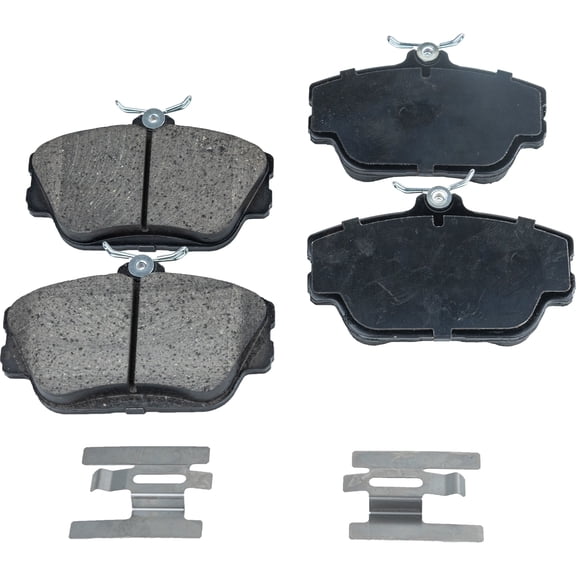 Brake Pad Set Compatible with 2001-2007 Ford Taurus 2001-2005 Mercury Sable 6Cyl 3.0L Front