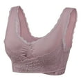 thumbnail image 1 of MIASHUI Bras for Women Front Side Buckle Lace Edge without Steel Ring Movement Seamless Gathering Adjustment Yoga Sleep Large Bra, 1 of 4