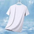 thumbnail image 4 of WIZUTIZ Men's Casual Workout Shirts Loose Short Sleeve Running Athletic T-Shirts Summer Stylish Crewneck Gym Sport Tops, 4 of 5