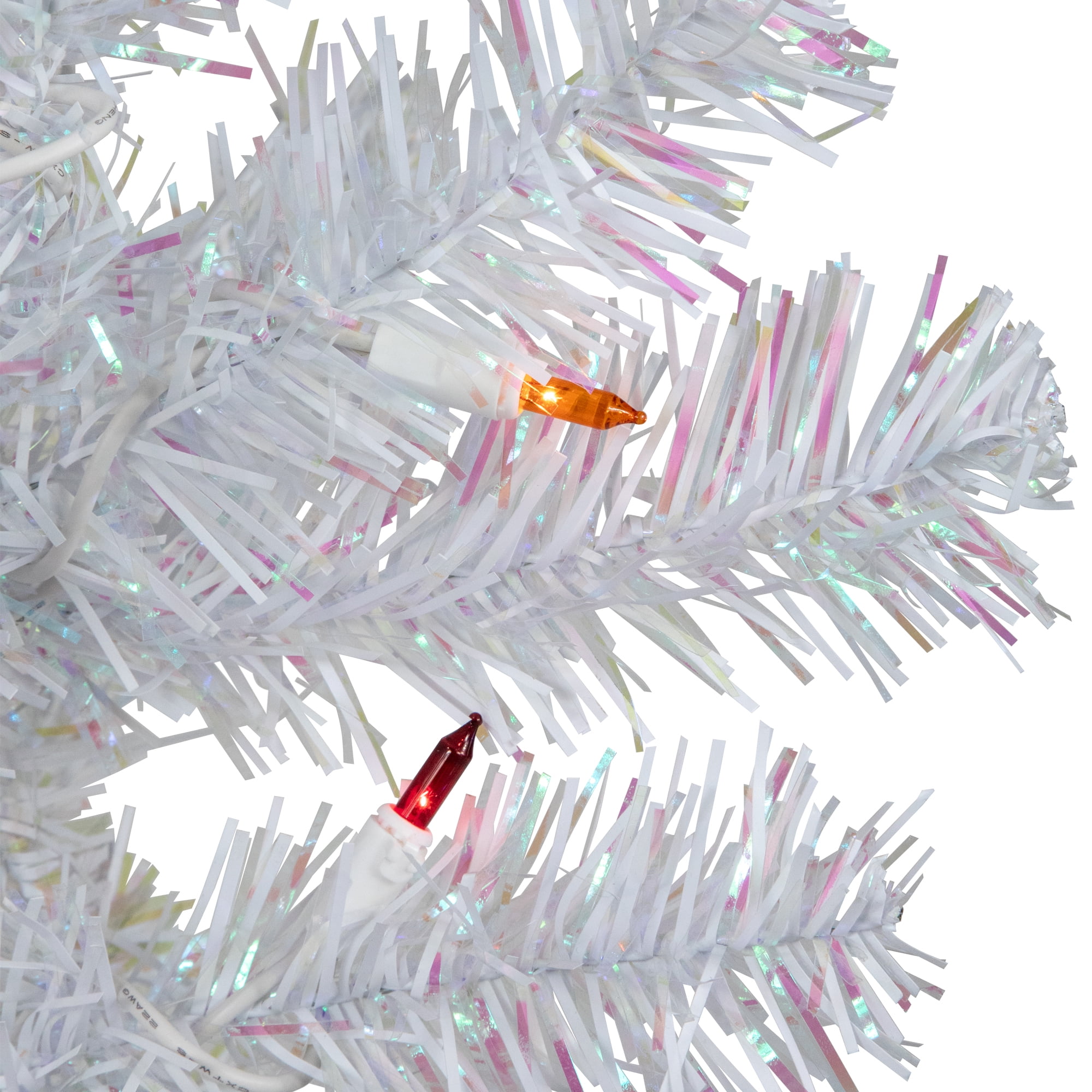 Northlight 3' White Iridescent Pine Artificial Christmas Tree - Unlit,  1.0000 - Harris Teeter
