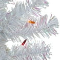 thumbnail image 5 of Northlight 3' Pre-lit White Iridescent Pine Artificial Christmas Tree - Multi Lights, 5 of 6