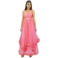 thumbnail image 5 of Bimba Bridal Long Party Wear Maxi Dress Flared Bridesmaid/ Prom Dress, 5 of 9