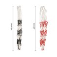 thumbnail image 2 of Unique Bargains Sac Filet de Rangement pour Ballon de Sport de Basketball Soccer, Sac en Maille Blanc Noir/blanc Rouge 1 Ensemble/2 Pcs, 2 of 6
