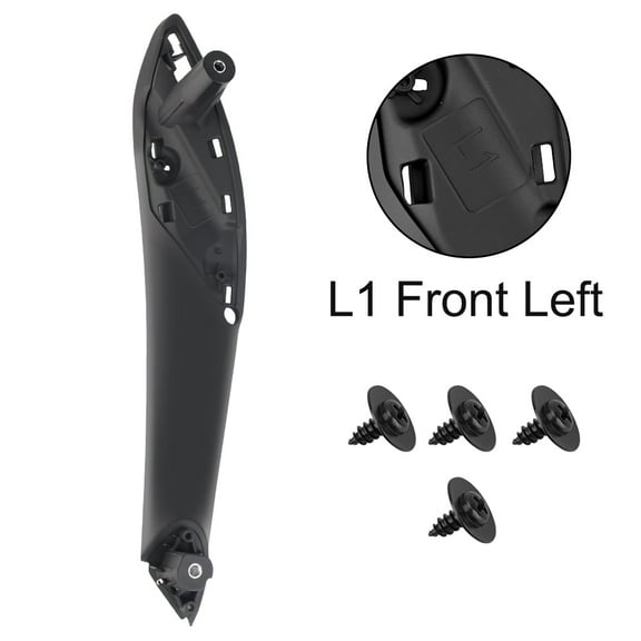 Door Panel Pull Trim Cover For BMW F30 F31 F32 F34 F35 F80 Car Inner Handle Black Front Rear Left/Right Interior Door Handles