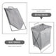 thumbnail image 2 of GOOHOCHY Cesto de ropa plegable Cesto organizador de ropa Cesto de ropa plegable multiusos, 2 of 8