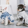 Touchdog 'I love Poochi' Classical Fashion Plaid Dog Dress - Walmart.com
