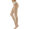 thumbnail image 1 of Calzitaly Seamless Sheer Tights with Comfortable Waistband, 15 Dernier Pantyhose(M-L, PANNA), 1 of 7