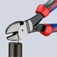 thumbnail image 5 of Alicates KNIPEX de alto apalancamiento con resorte diagonal rojo y azul, 5 of 7