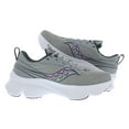thumbnail image 3 of Saucony Odysseus Run Womens Shoes Size 11, Color: Charcoal/Sky, 3 of 4