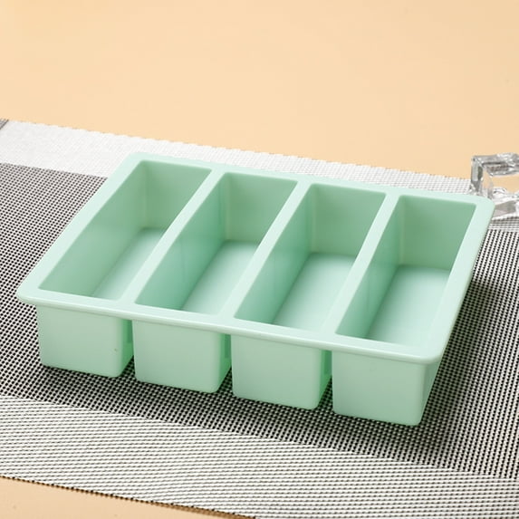 Dream Lifestyle Ice Cube Trays, BPA Free Easy-Release Silicone Rectangular Ice Cube Trays for Cocktail Chilled Drinks, Silicone Mold for Ice Cube Chocolate Pudding Jelly