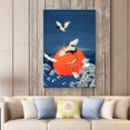 thumbnail image 3 of Wall26-Canvas Wall Art- Chinese Element-Elegant Red-Crowned Crane -Giclee Painting Wall Bedroom Living Room Home Decoration - 12x18 inches, 3 of 4