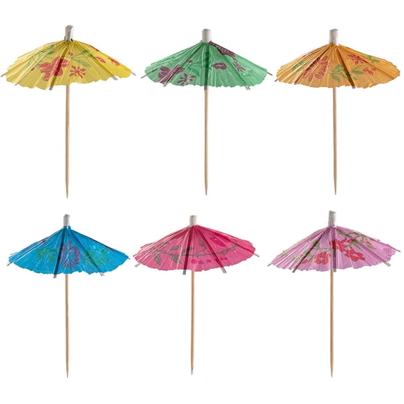 Sombrillas de cóctel GUSTO, 240 unidades, colores surtidos