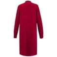 thumbnail image 5 of SGMVNU Women's 2025 Trendy Long Cardigans Sweater Lightweight Open Front Long Sleeve Long Duster Coats with Pockets(Red, One Size), 5 of 9