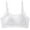 White, variant on CAIXIA Little Girl Bras 10-12 Wirefree Seamless Bralette For Teen Girls Soft Comfort Stretch Daily Wear School Sports Sleep Support,17-18 Years