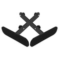 thumbnail image 2 of 2 Pcs Support de Fixation en Métal pour Panneau Perforé de Bureau, Support en T, Présentoir de Panneau Perforé de Table, Support de Table en Métal pour Organiser et Soutenir le Panneau Perforé, 2 of 8