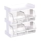 thumbnail image 4 of Estante de almacenamiento para bolsitas de té, contenedor para paquetes de azúcar, caja para guardar té 3 niveles, 4 of 9