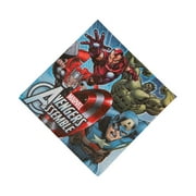 Avengers Marvel Lunch Napkins - Party Supplies - 16 Pieces