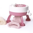thumbnail image 5 of BESLY Kid Girls 22 Needles Knitting Machine Toys Smart 48 Needles Hand-knitted Round Loom Machine Toys for 5-12 Year Old, 5 of 8