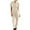 Khaki, variant on Staron Women's Casual Jumpsuit Pants Solid Pleated Waist Zip-Up Lapel Romper Short Sleeve Round Neck Loose Comfy Travel Vacation, Purple M