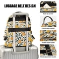 thumbnail image 4 of WOBOGO Grapefruit Leaf Pattern Backpack Durable Lightweight Shoulder Bag Built-in Laptop Sleeve and Multiple Utility Compartments, 4 of 7