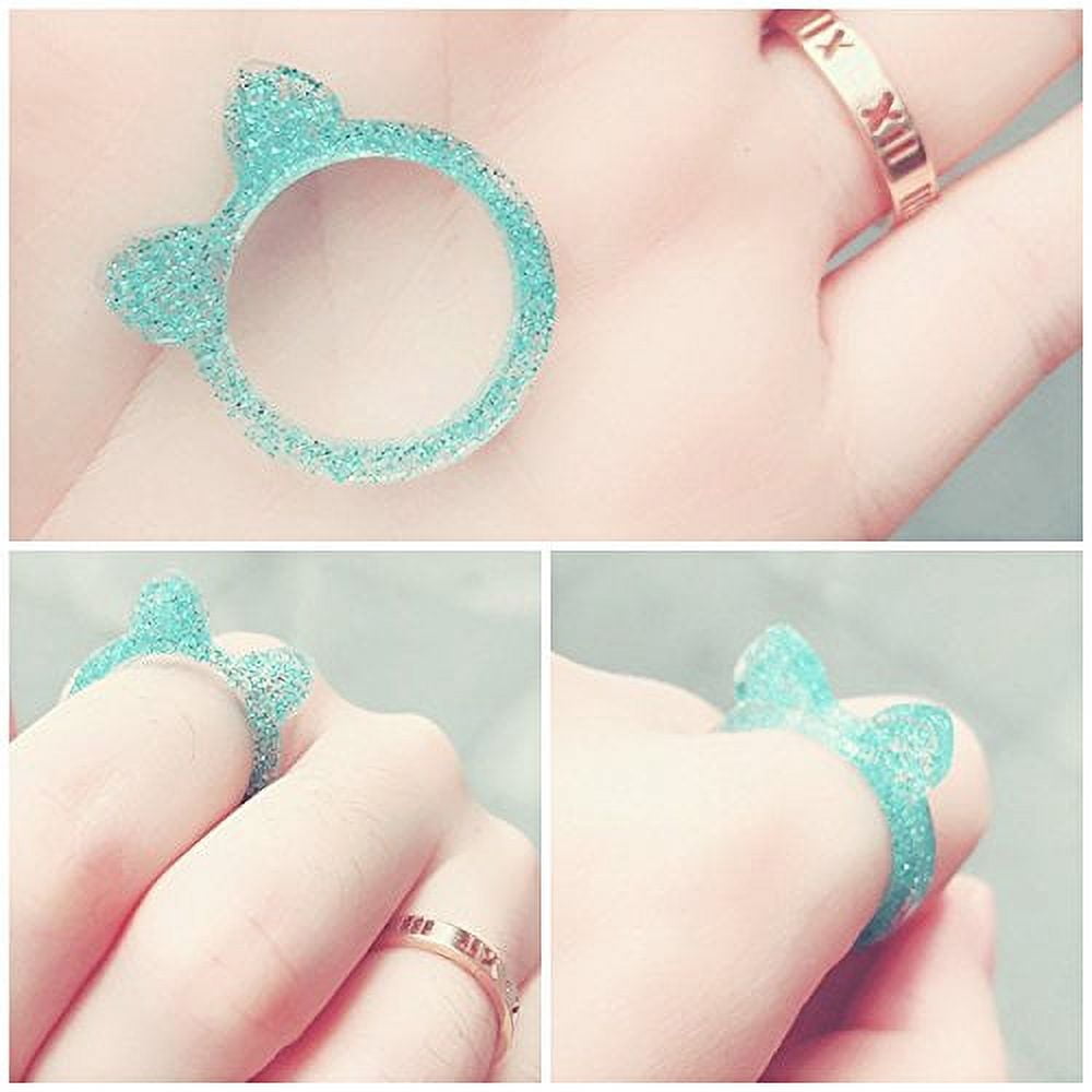 5 Pieces 30ML Crystal Epoxy Resin Glue,72 Decoration with Lamp and Tweezer,13Pcs Transparant Silicone Mold 100 Pieces Rings Metal Accessories for Handcraft Jewelry Earrings Necklace Bracelet