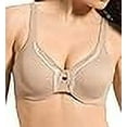 thumbnail image 2 of Olga Soutien-Gorge Minimiseur pour Femmes Butterfly Effect, Amande Grillée, 40DDD, 2 of 4