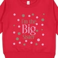 thumbnail image 3 of Inktastic I'm the Big Sister. Toddler Sweatshirt, 3 of 4
