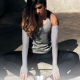thumbnail image 4 of Sunjoy Tech 1 Pair Summer Outdoor Cycling Arm Sleeves Cover UV Sun Oversleeves, 4 of 4