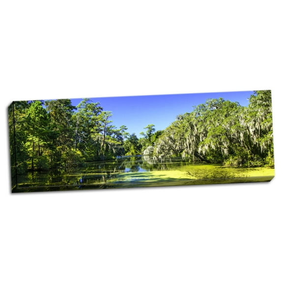 Gango Home Decor Gaia's Pond by Alan Hausenflock (Ready to Hang); One 36x12in Hand-Stretched Canvas