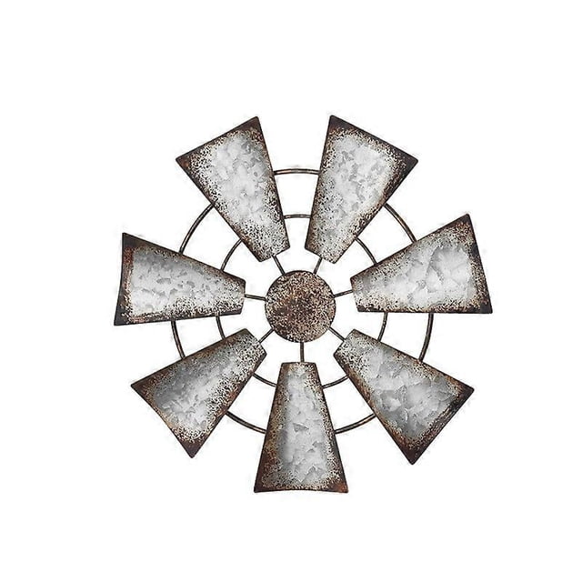 11 Small Farmhouse Windmill Wall Decor Rustic Iron Wall Hanging Decoration Metal Wall Art Ornament for Bedroom Nursery Living Room Dorm Home