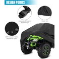 thumbnail image 4 of Housse de VTT, Accessoires de Voiture, Housses de VTT Imperméables pour Extérieur, Housse de Rangement pour Quad à 4 Roues, Protection Extérieure Toutes Saisons, Housse pour Quad à Quatre Roues, Moto, 4 of 5
