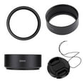thumbnail image 6 of 37 39 40.5 43 46 49 52 55 58 62 67 72 77 82mm Cylindrical Metal Lens Hood Metal Camera Accessory for Camera Enthusiasts, 6 of 17
