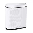 thumbnail image 1 of Botes de Basura,8L Cubo De Basura Autom&aacute;tico Con Sensor Para Ba&ntilde;o,Cubo de Basura de Pl&aacute;stico,Botes de Basura Inteligente,inteligente con tapa,para Inodoro (Blanco con, 1 of 7